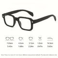 Classic Black Square Sunglasses – Timeless Style